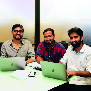 Rahul Raj, Aditya Naik & Rakesh Yadav,Co-Founders